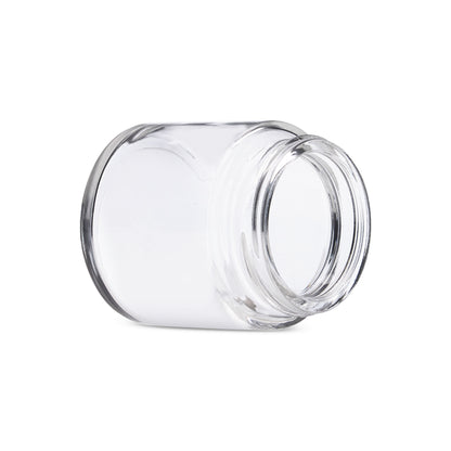 3.75oz Straight Sided Clear Glass Jars