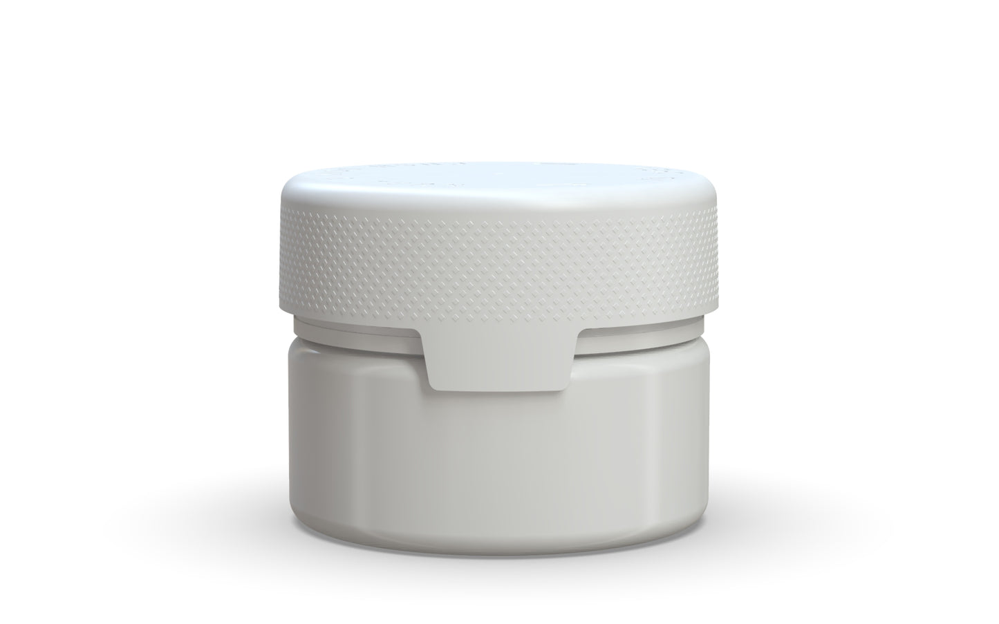 Chubby Gorilla|7.5oz White XL Container W/ Aviator CR White Cap