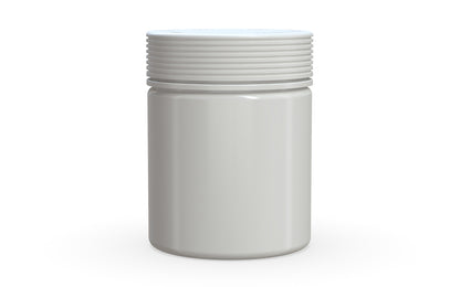 Chubby Gorilla|18.5oz White XL Jar W/ Spiral CR White Cap