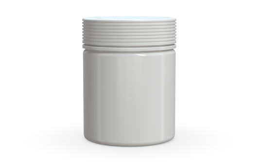 Chubby Gorilla|18.5oz White XL Jar W/ Spiral CR White Cap
