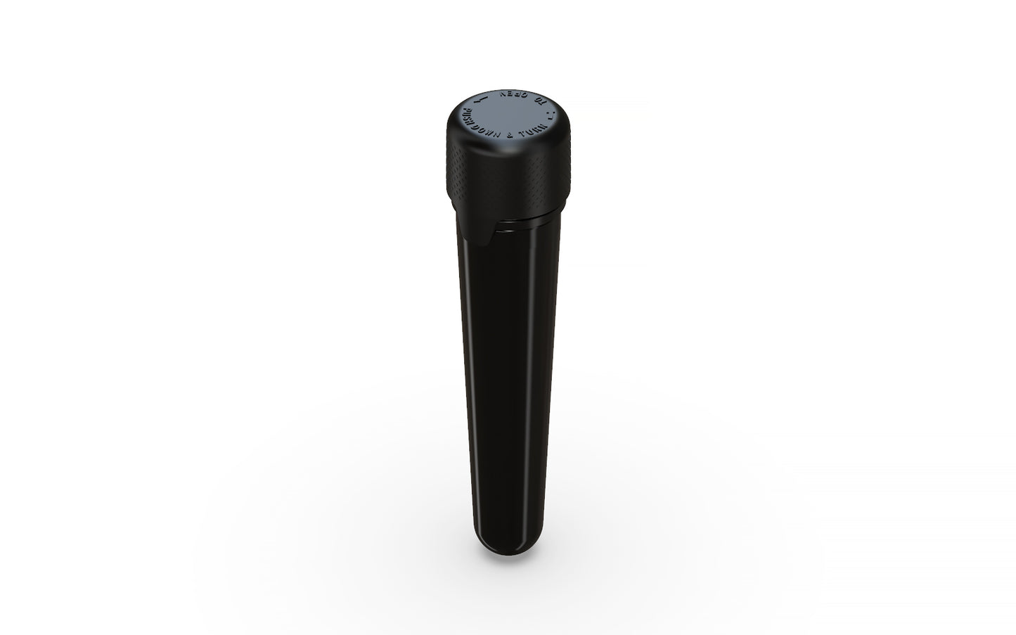 Chubby Gorilla|25x100mm Black Tube W/ Aviator CR Black Cap