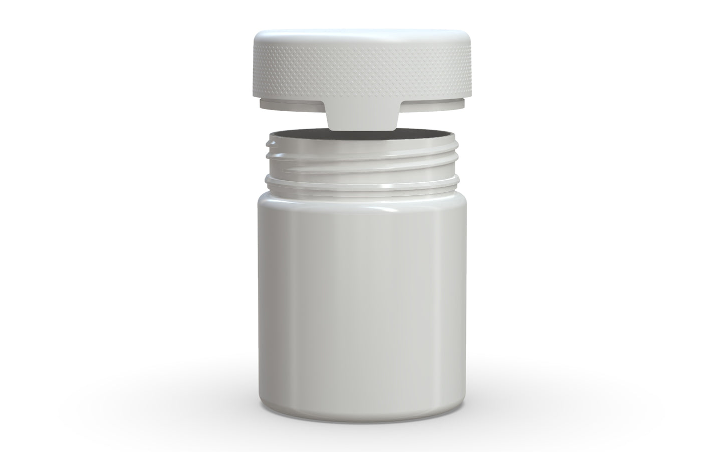 Chubby Gorilla|18.5oz White XL Container W/ Aviator CR White Cap