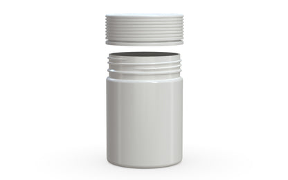 Chubby Gorilla|21.5oz White XL Jar W/ Spiral CR White Cap