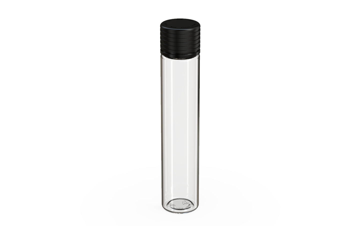 Chubby Gorilla|25x115mm Clear Tube W/ Spiral CR Black Cap