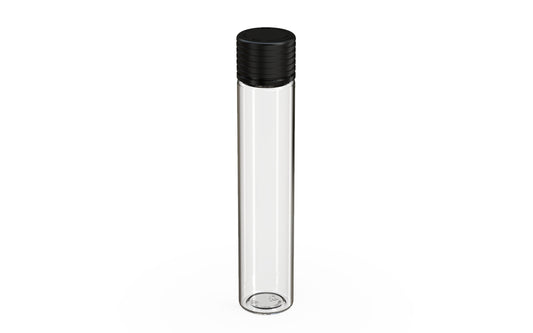 Chubby Gorilla|25x115mm Clear Tube W/ Spiral CR Black Cap