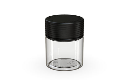 Chubby Gorilla|3oz Clear Jar W/ Spiral CR Black Cap