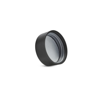28mm Child Resistant Matte Black Caps w/ Foil Inliners