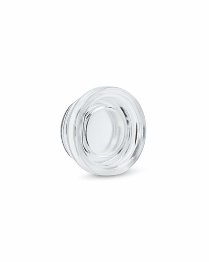 5ML Clear Glass Flat Round Concentrate Jar