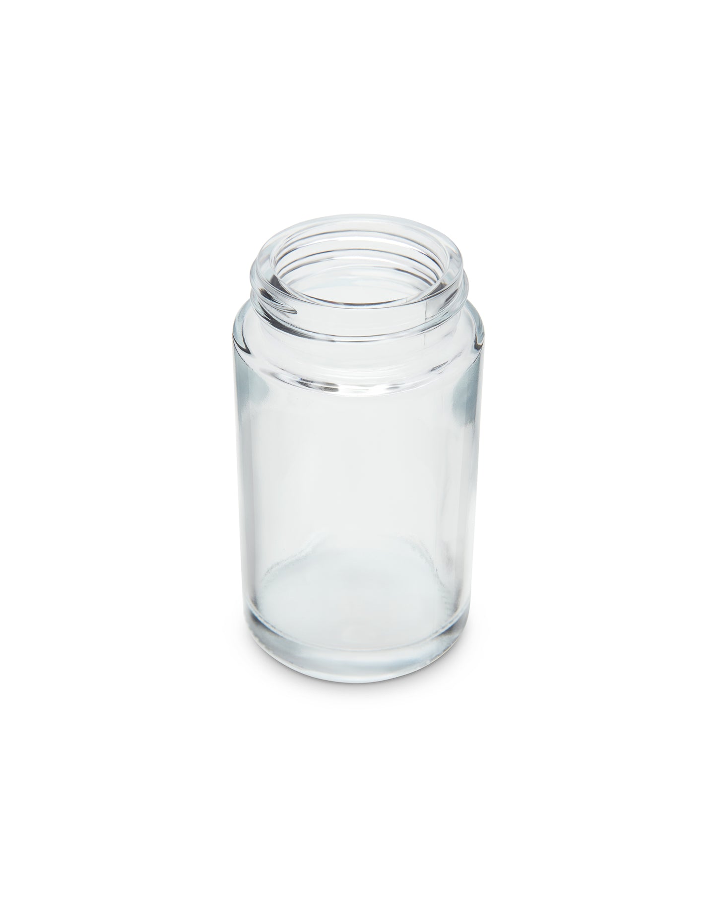 2oz Wide Mouth Straight Sided Clear Glass Jars for Pre-Rolls