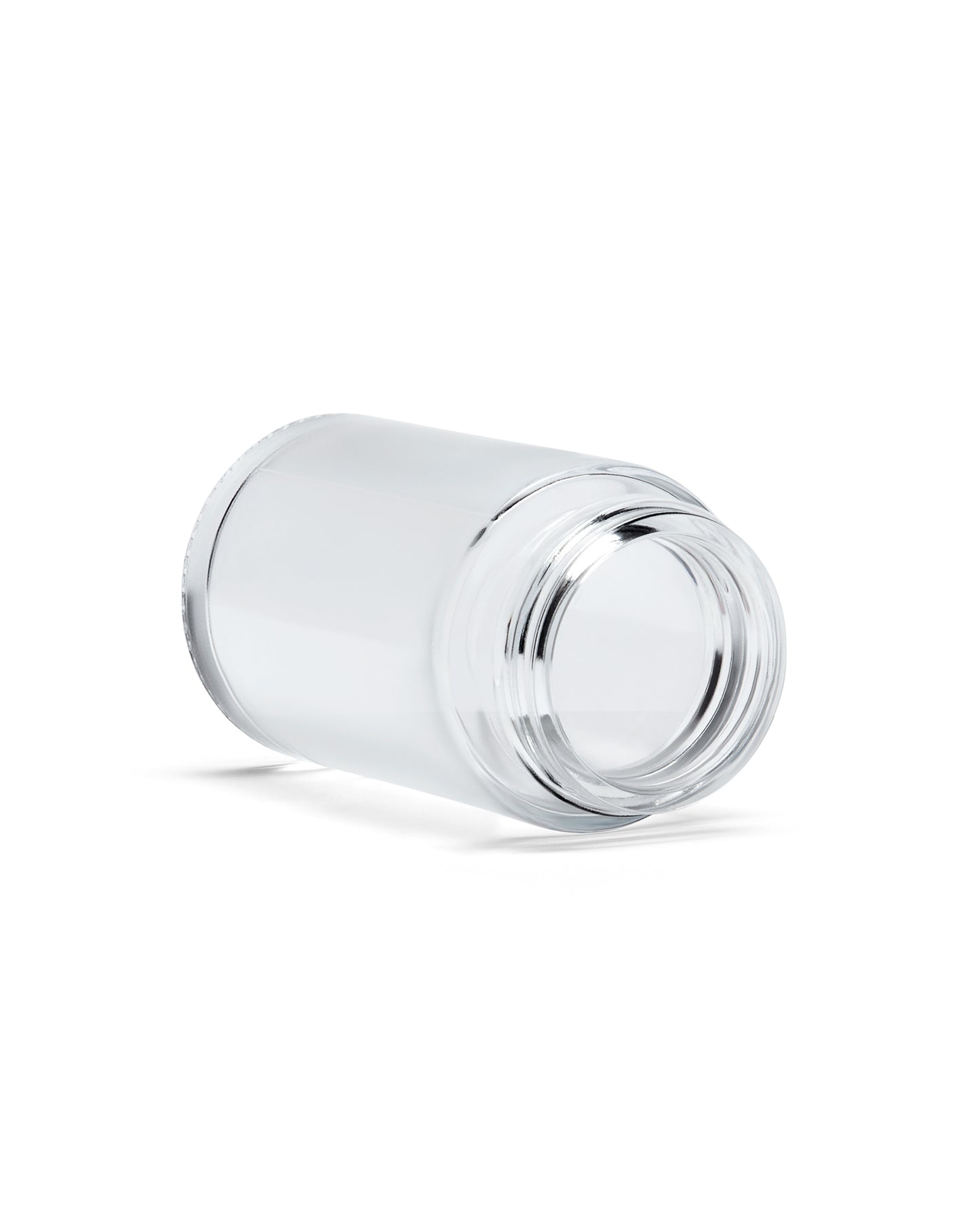 2oz Wide Mouth Straight Sided Clear Glass Jars for Pre-Rolls