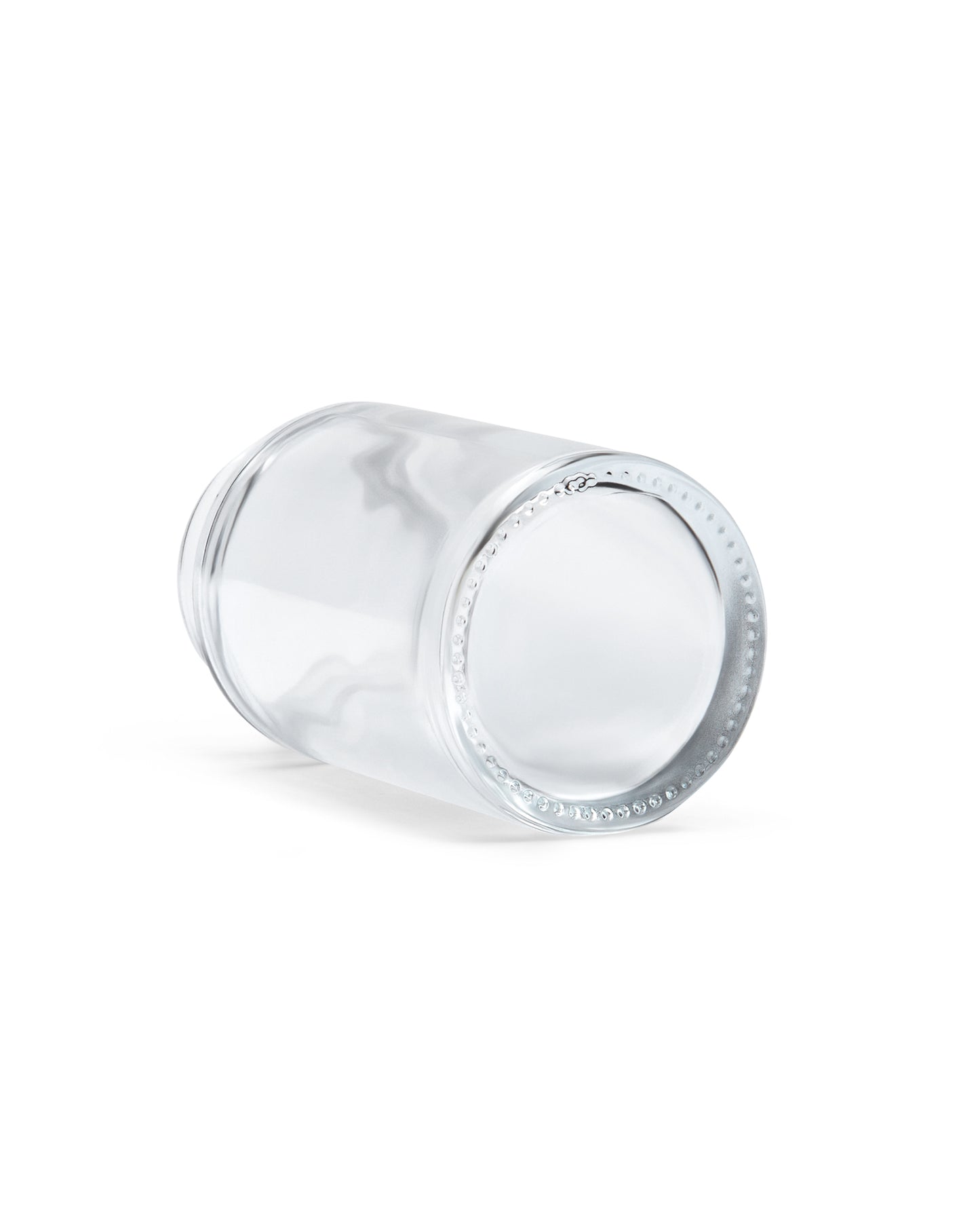 2oz Wide Mouth Straight Sided Clear Glass Jars for Pre-Rolls