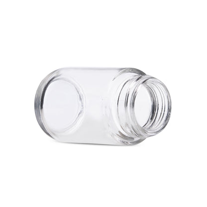 40ML Mini Straight Sided Clear Glass Jars For Pre-Rolls