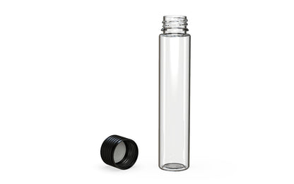Chubby Gorilla|25x115mm Clear Tube W/ Spiral CR Black Cap