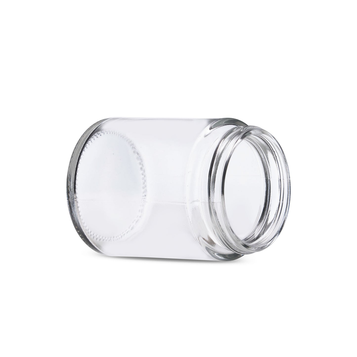 4oz Straight Sided Clear Glass Jars