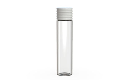 Chubby Gorilla|25x95mm Clear Tube W/ Spiral CR White Cap