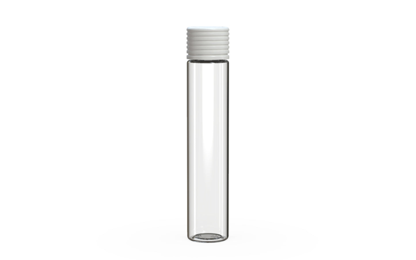 Chubby Gorilla|25x115mm Clear Tube W/ Spiral CR White Cap