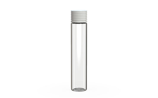 Chubby Gorilla|25x115mm Clear Tube W/ Spiral CR White Cap
