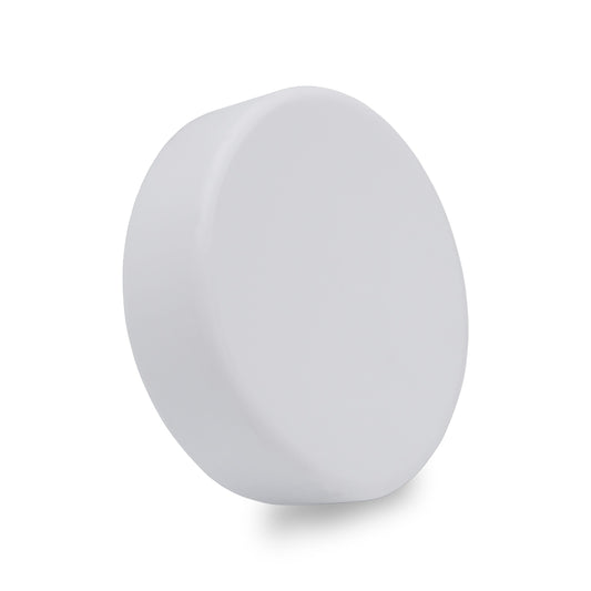 50mm Child Resistant Matte White Caps w/ Pressure Sensitive Inliners