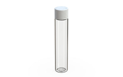 Chubby Gorilla|25x115mm Clear Tube W/ Spiral CR White Cap