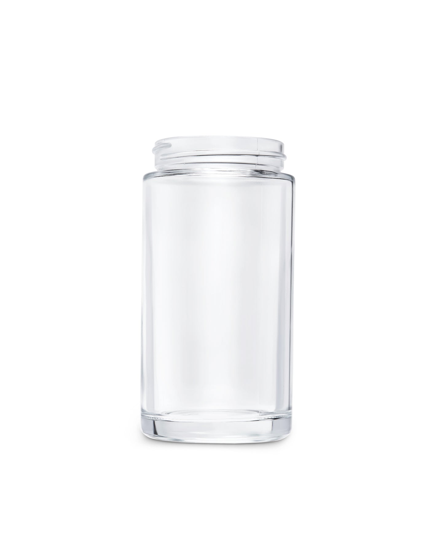 6oz Straight Sided Clear Glass Jars