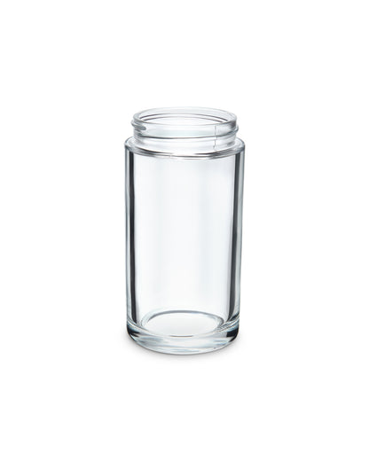 6oz Straight Sided Clear Glass Jars