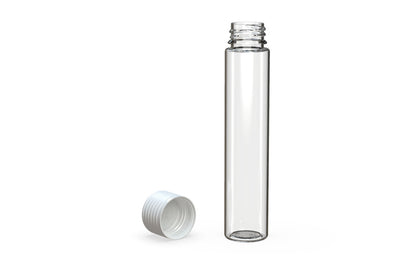 Chubby Gorilla|25x115mm Clear Tube W/ Spiral CR White Cap