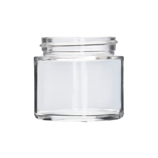 2oz Straight Sided Clear Glass Jars