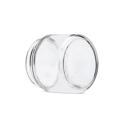 2oz Straight Sided Clear Glass Jars
