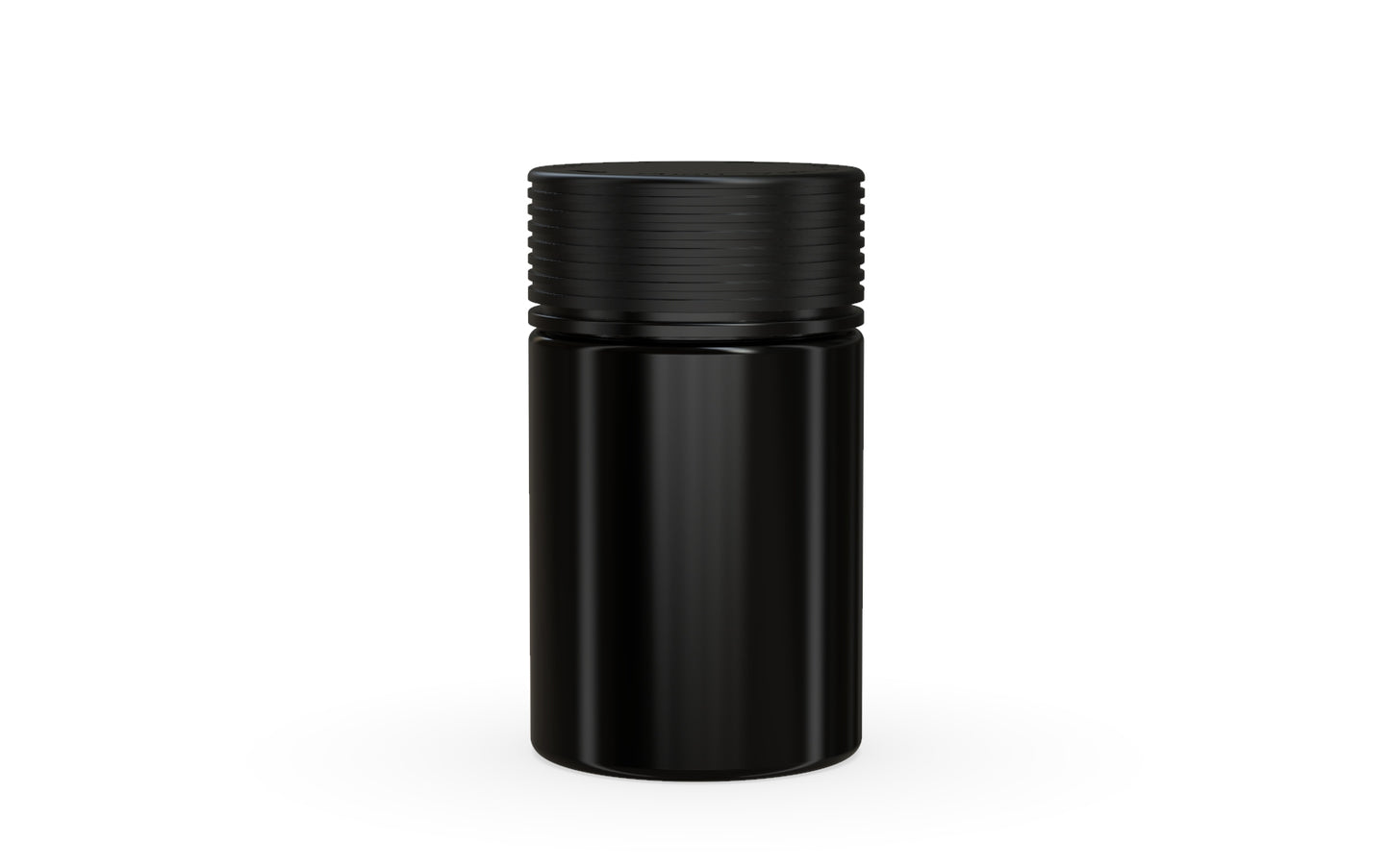 Chubby Gorilla|5oz Black Jar W/ Spiral CR Black Cap