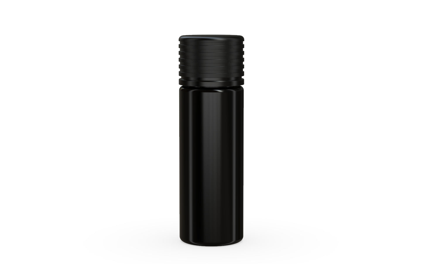 Chubby Gorilla|25x65mm Black Tube W/ Spiral CR Black Cap