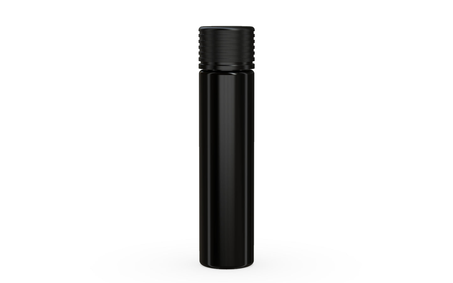Chubby Gorilla|25x95mm Black Tube W/ Spiral CR Black Cap