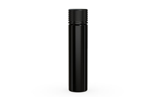Chubby Gorilla|25x95mm Black Tube W/ Spiral CR Black Cap