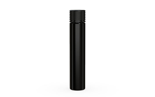 Chubby Gorilla|25x115mm Black Tube W/ Spiral CR Black Cap
