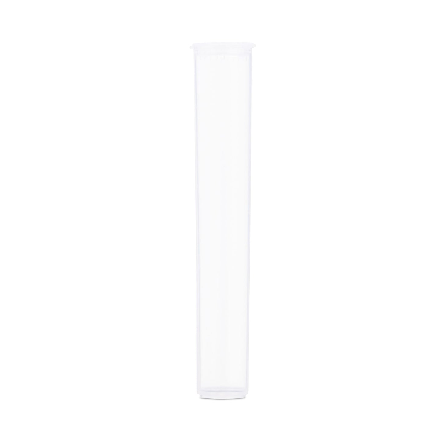 116mm Child Resistant King Size Pop Top Clear Plastic Pre-Roll Tubes