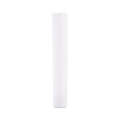 116mm Child Resistant King Size Pop Top White Opaque Plastic Pre-Roll Tubes