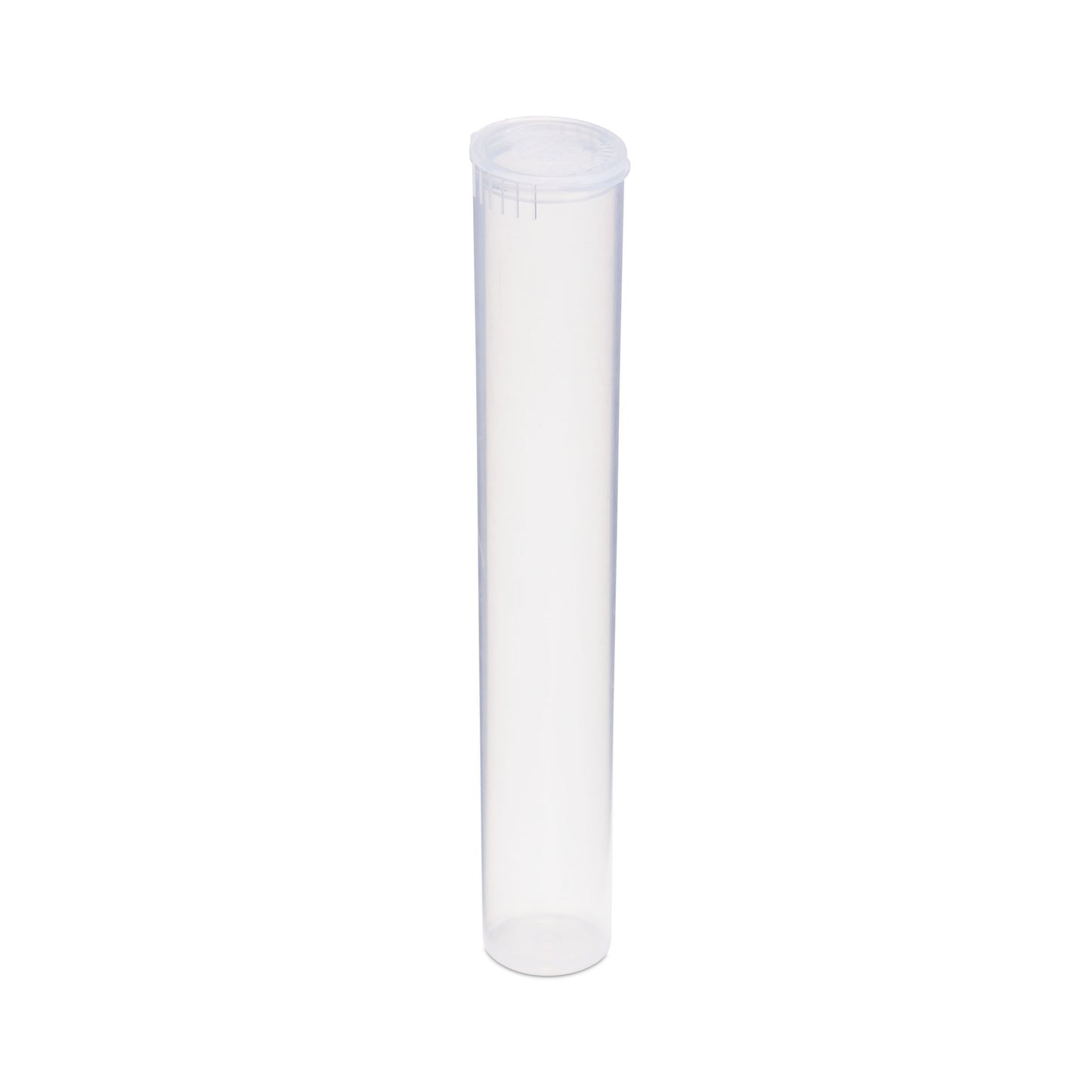 116mm Child Resistant King Size Pop Top Clear Plastic Pre-Roll Tubes
