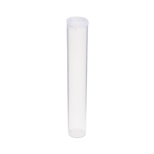 116mm Child Resistant King Size Pop Top Clear Plastic Pre-Roll Tubes