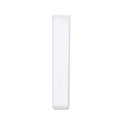 95mm Child Resistant Clear Pop Top Plastic Pre-Roll Tubes