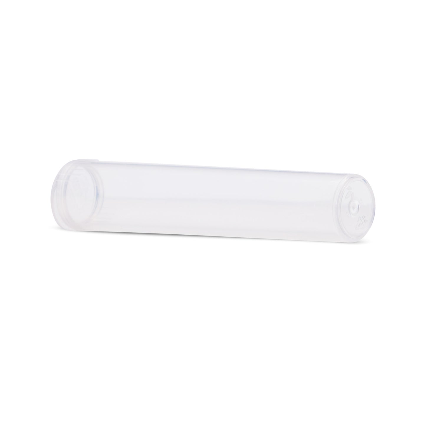95mm Child Resistant Clear Pop Top Plastic Pre-Roll Tubes