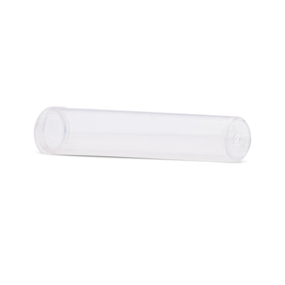 95mm Child Resistant Clear Pop Top Plastic Pre-Roll Tubes