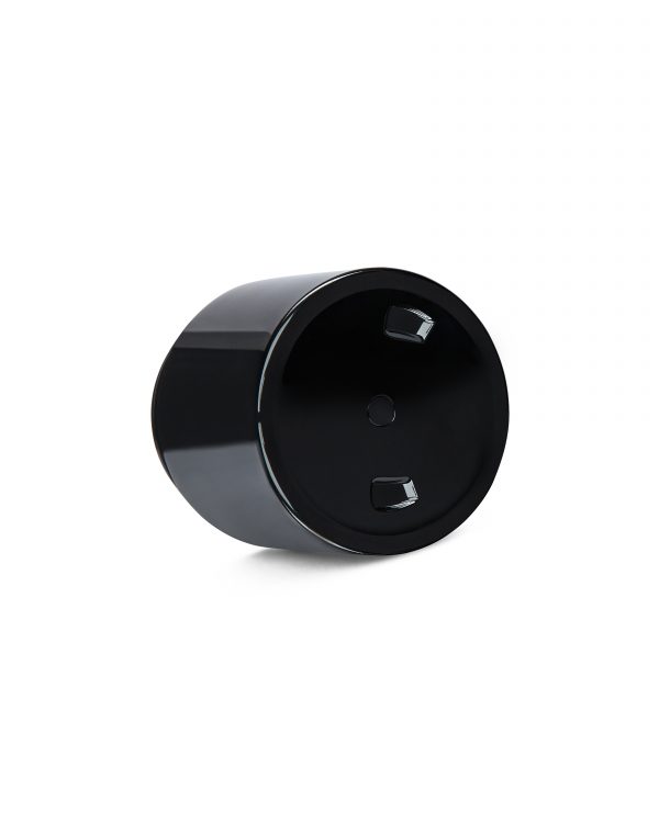 4oz Glossy Black PET Straight Sided Jar - Image 5