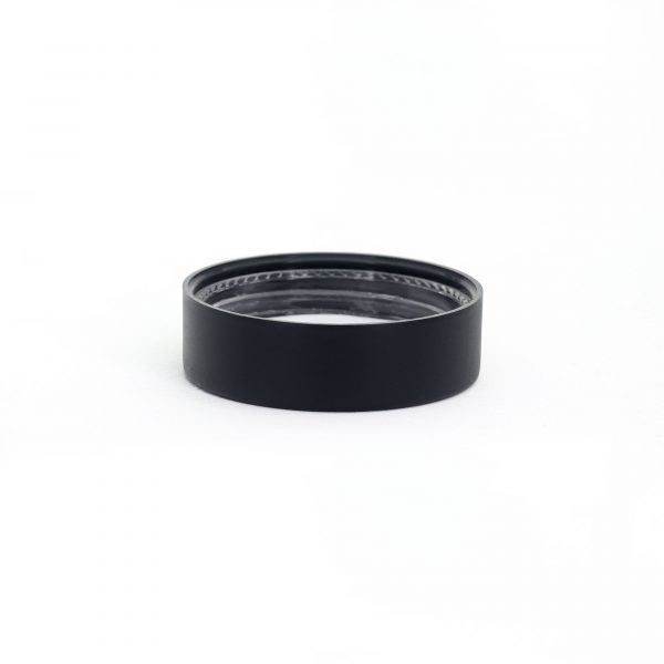 53mm CR Black Magnifier Cap w/ PE Liner Pre-Inserted - Image 3