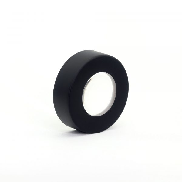 53mm CR Black Magnifier Cap w/ PE Liner Pre-Inserted