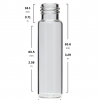 80mm Glass Pre-Roll Tubes w/ White Cap - Image 2