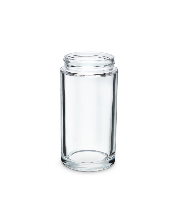6oz Clear Glass Straight Sided Jar - Image 3
