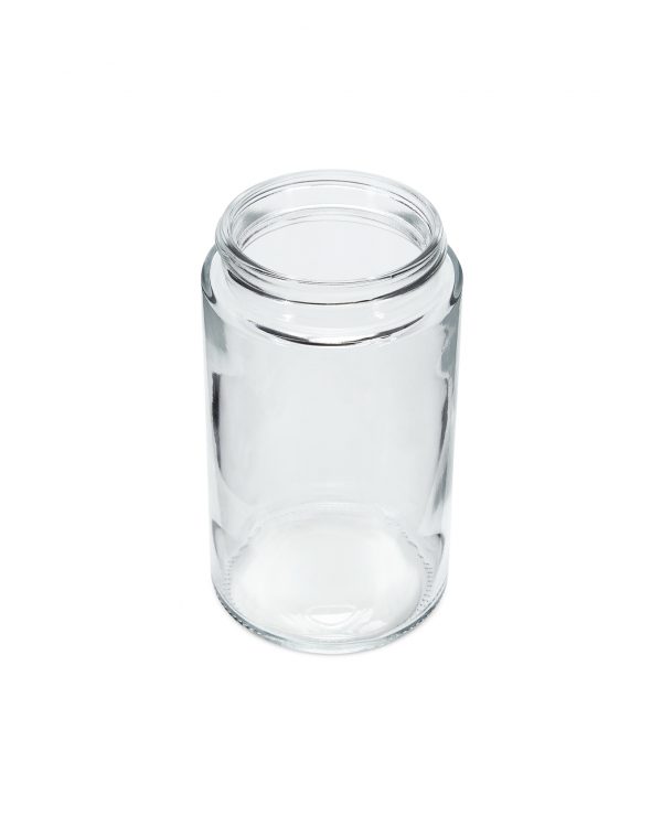 10oz Clear Glass Straight Sided Jar - Image 3