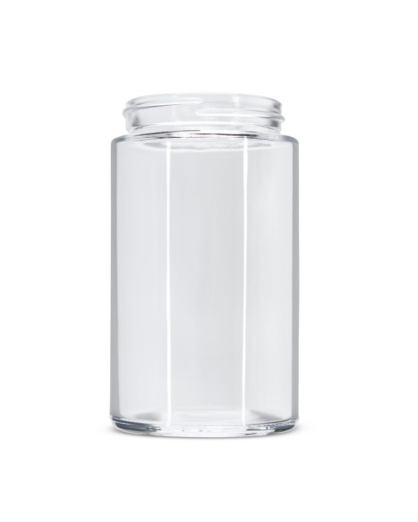 10oz Clear Glass Straight Sided Jar