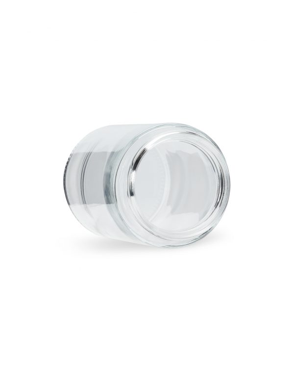 10oz Clear Glass Straight Sided Jar - Image 4
