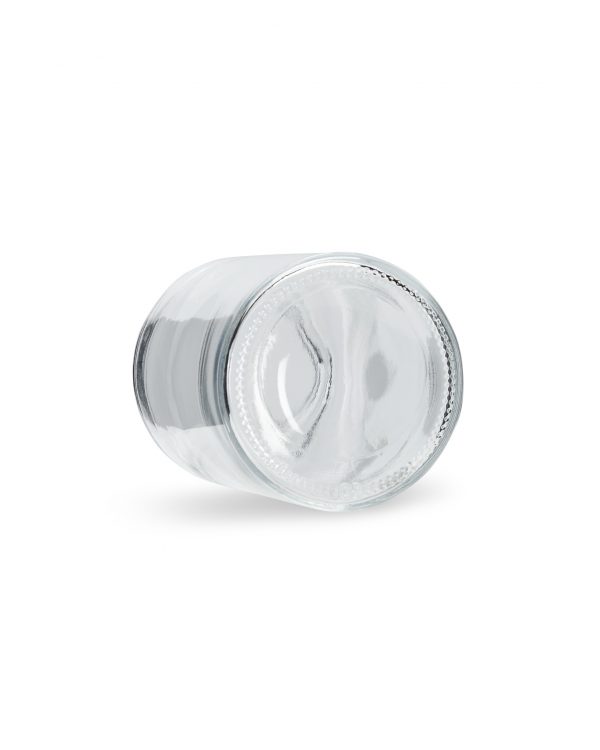 10oz Clear Glass Straight Sided Jar - Image 5