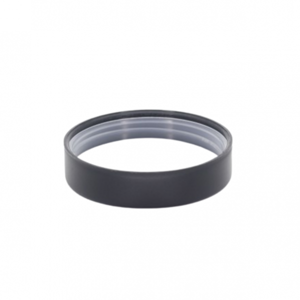 57mm CR Black Cap w/ PE Liner Pre-Inserted - Image 2